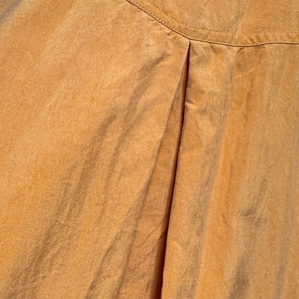Mondi Rust Button-Up Blouse - Picture 6 of 7